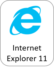 Internet Explorer 11 Browser Badge
